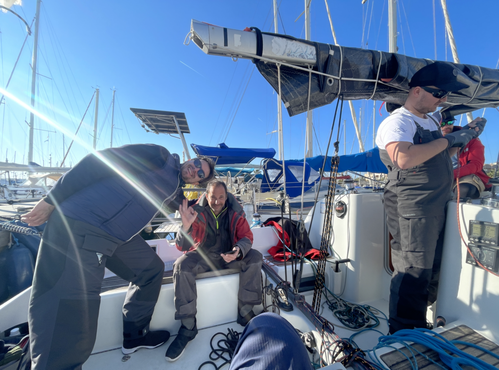 Crew at Port